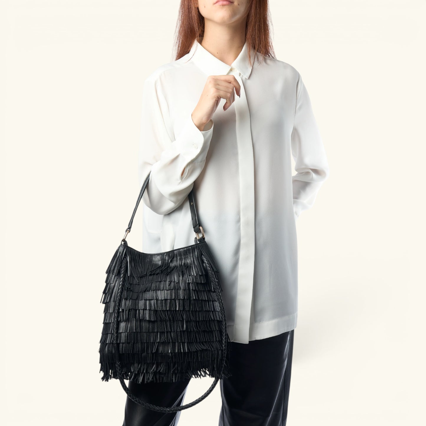 DILETTA - Tote Leather Handbag