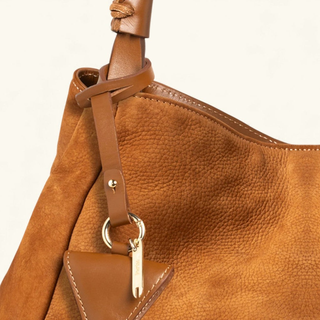 "09" PLAIN Nabuck Leather Tote Bag