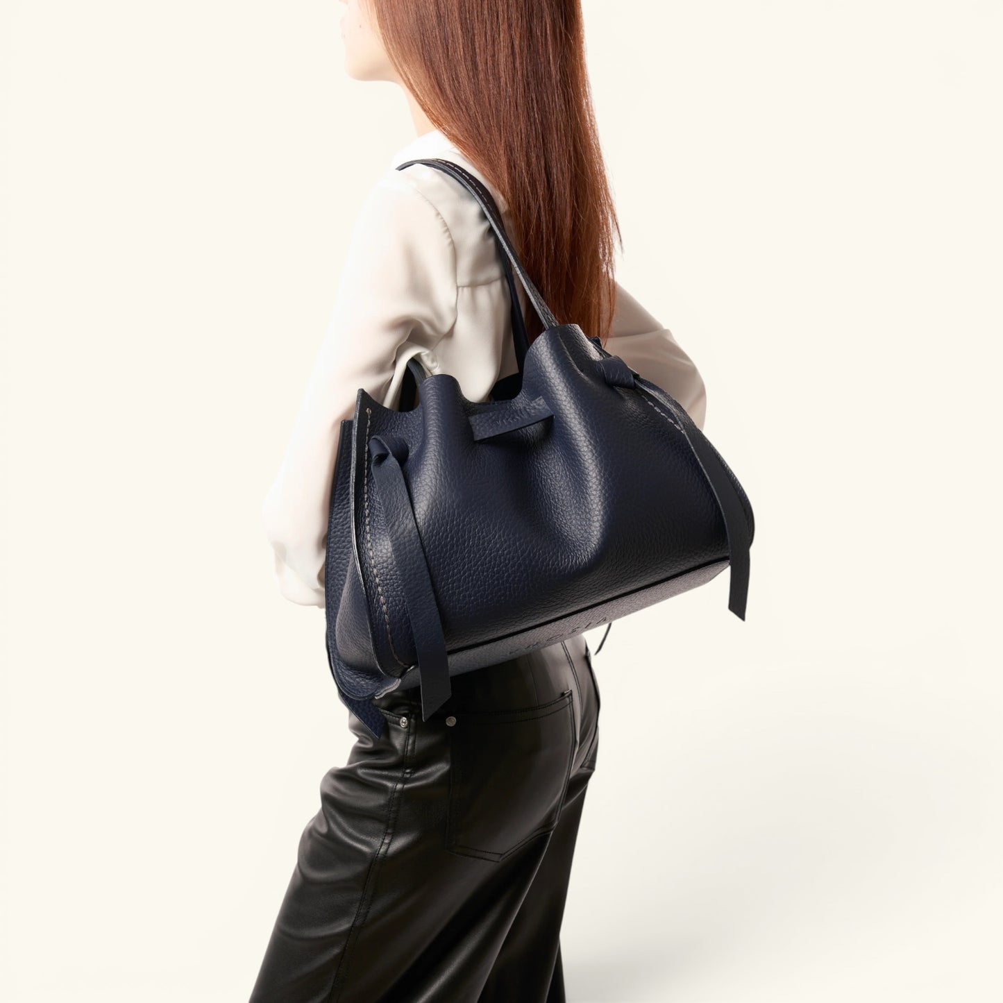 VITTORIA - Leather Tote Hanbag
