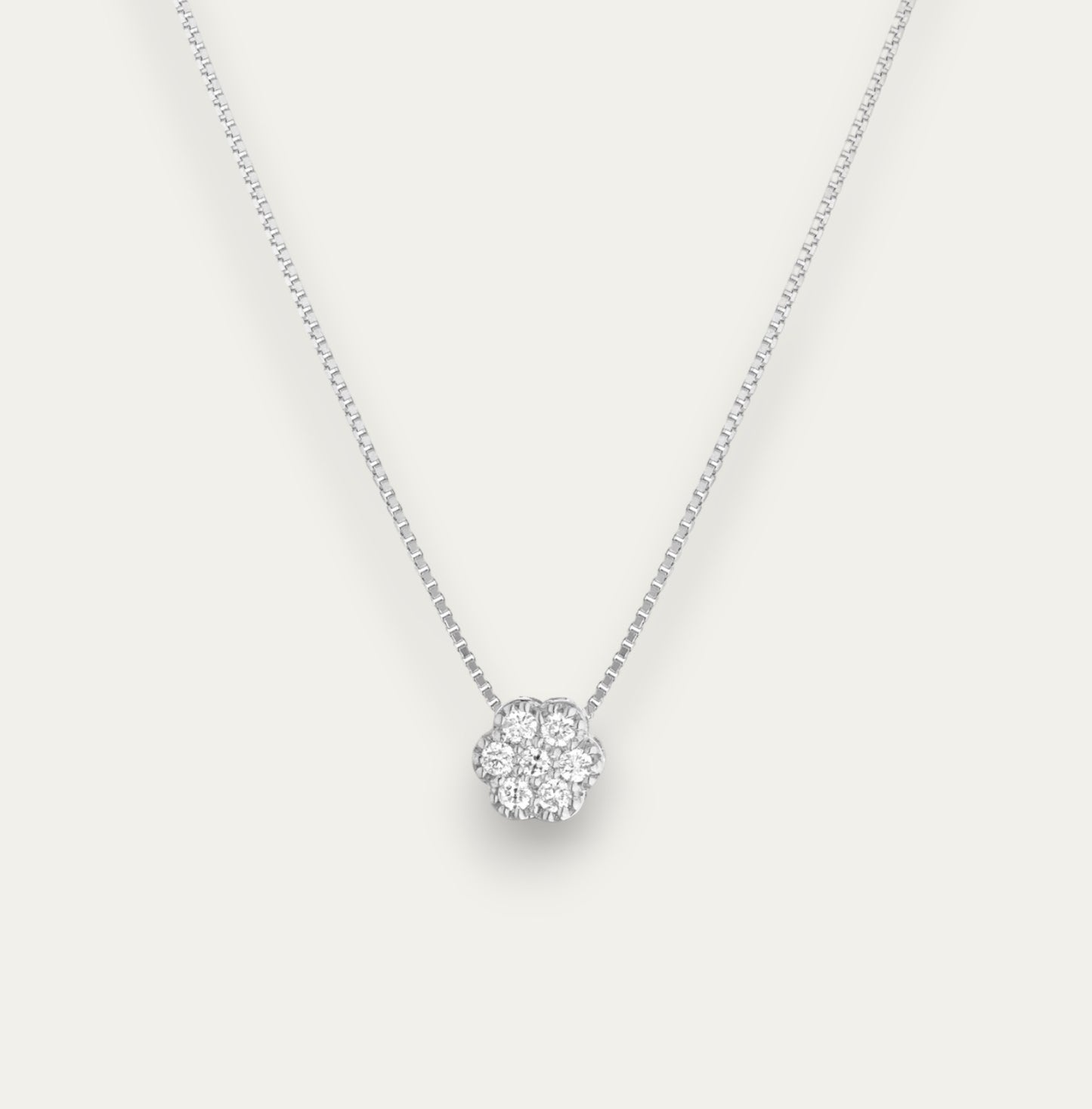 Flower - 18k Gold necklace