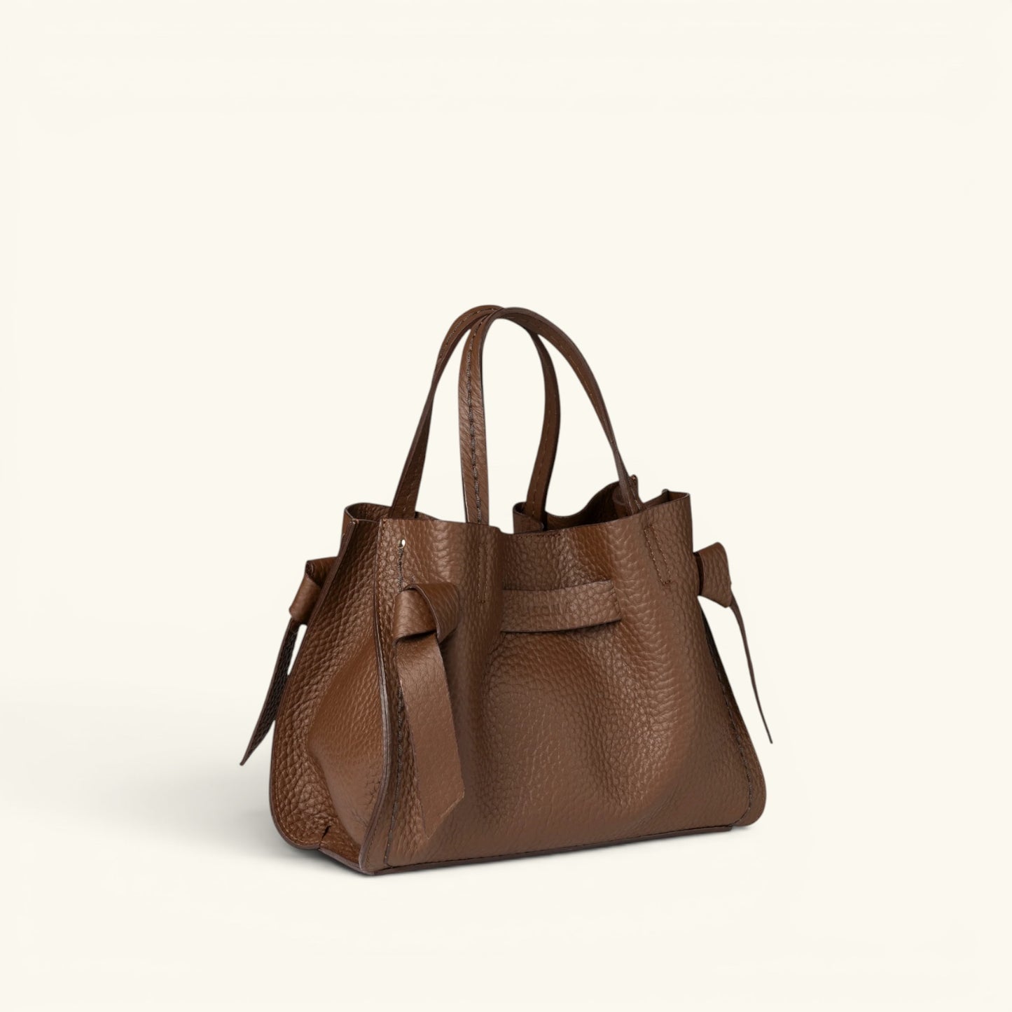 VITTORIA MEDIUM - Leather Tote Hanbag