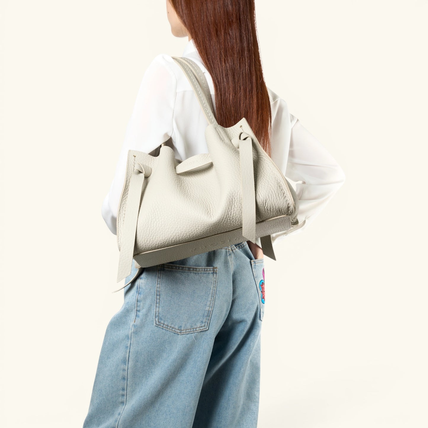VITTORIA - Leather Tote Hanbag