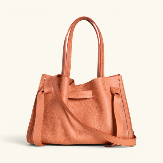 VITTORIA - Leather Tote Hanbag