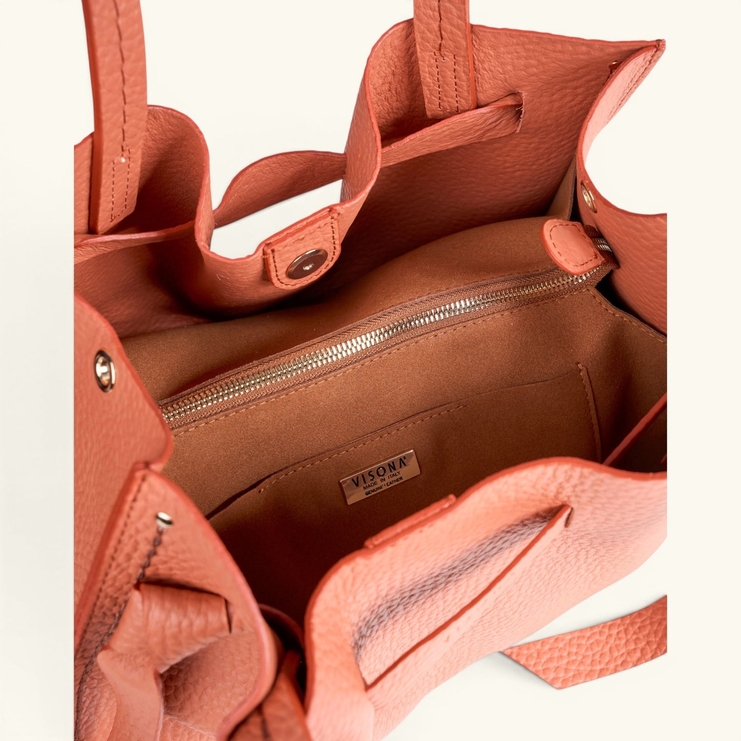 VITTORIA - Leather Tote Hanbag