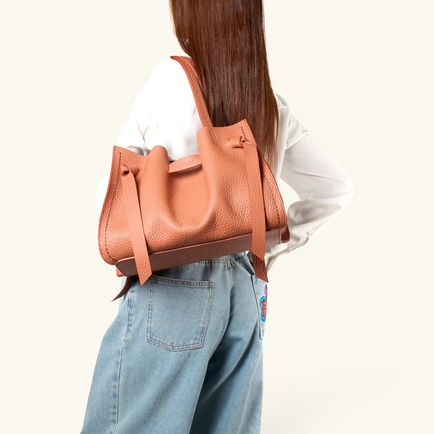 VITTORIA - Leather Tote Hanbag