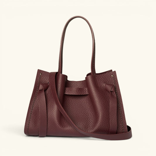 VITTORIA - Leather Tote Hanbag