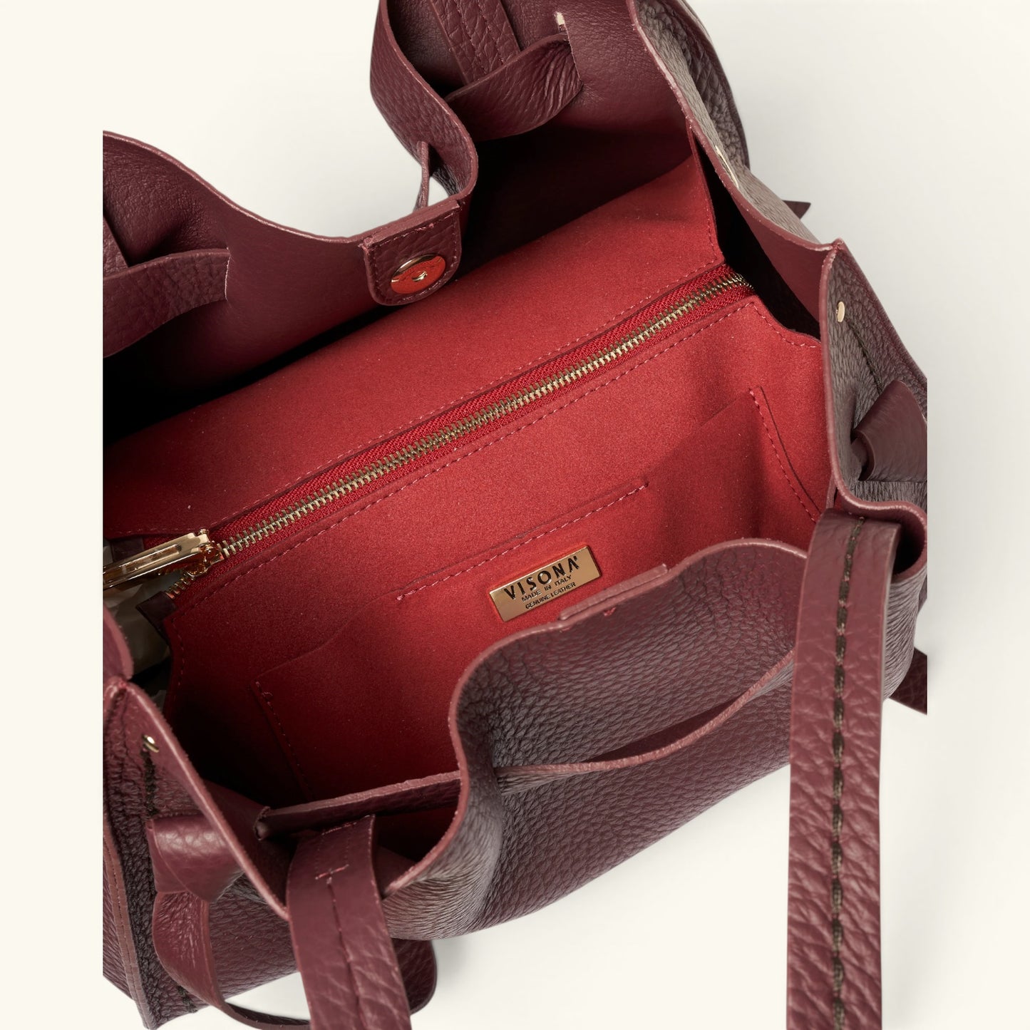 VITTORIA - Leather Tote Hanbag