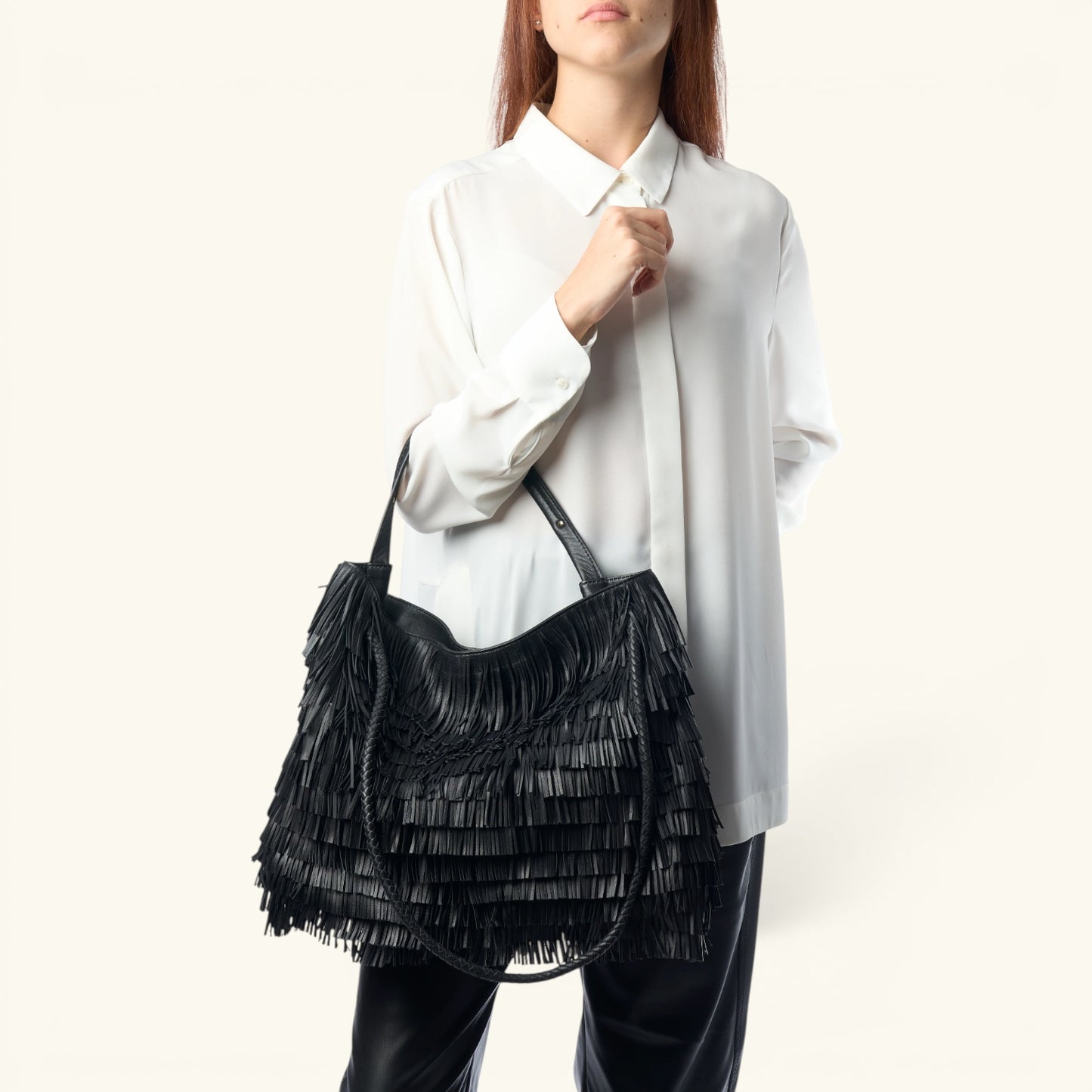 DILETTA LARGE - Tote Leather Handbag