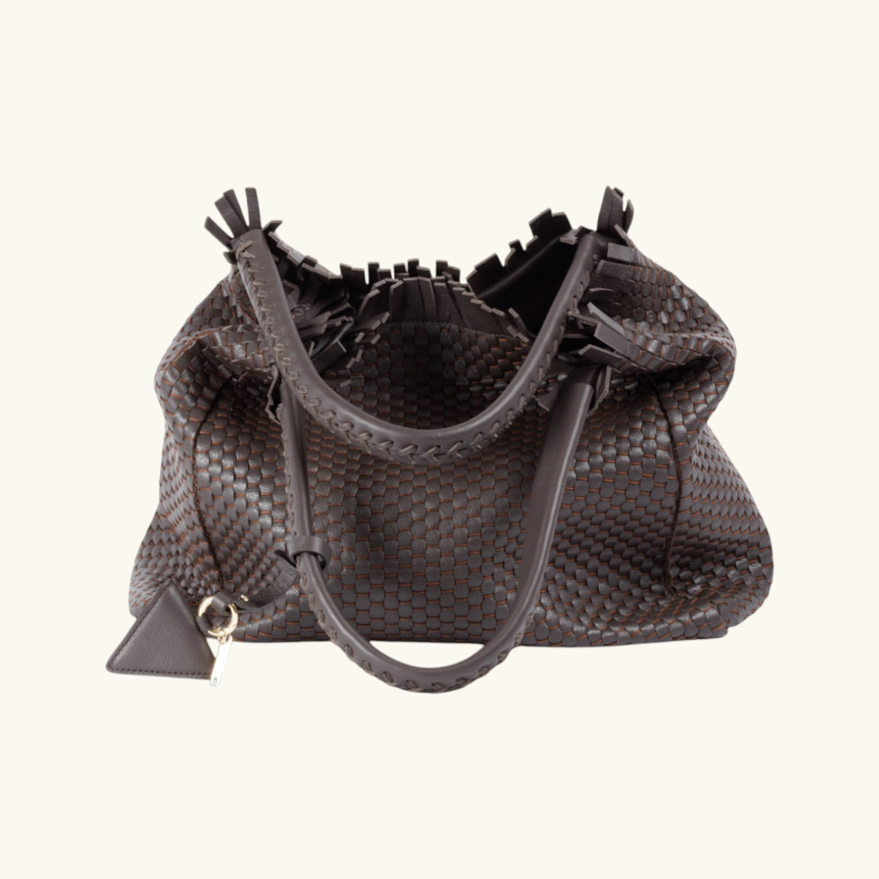 "09" - Pre-Order! - Woven Leather Tote Bag