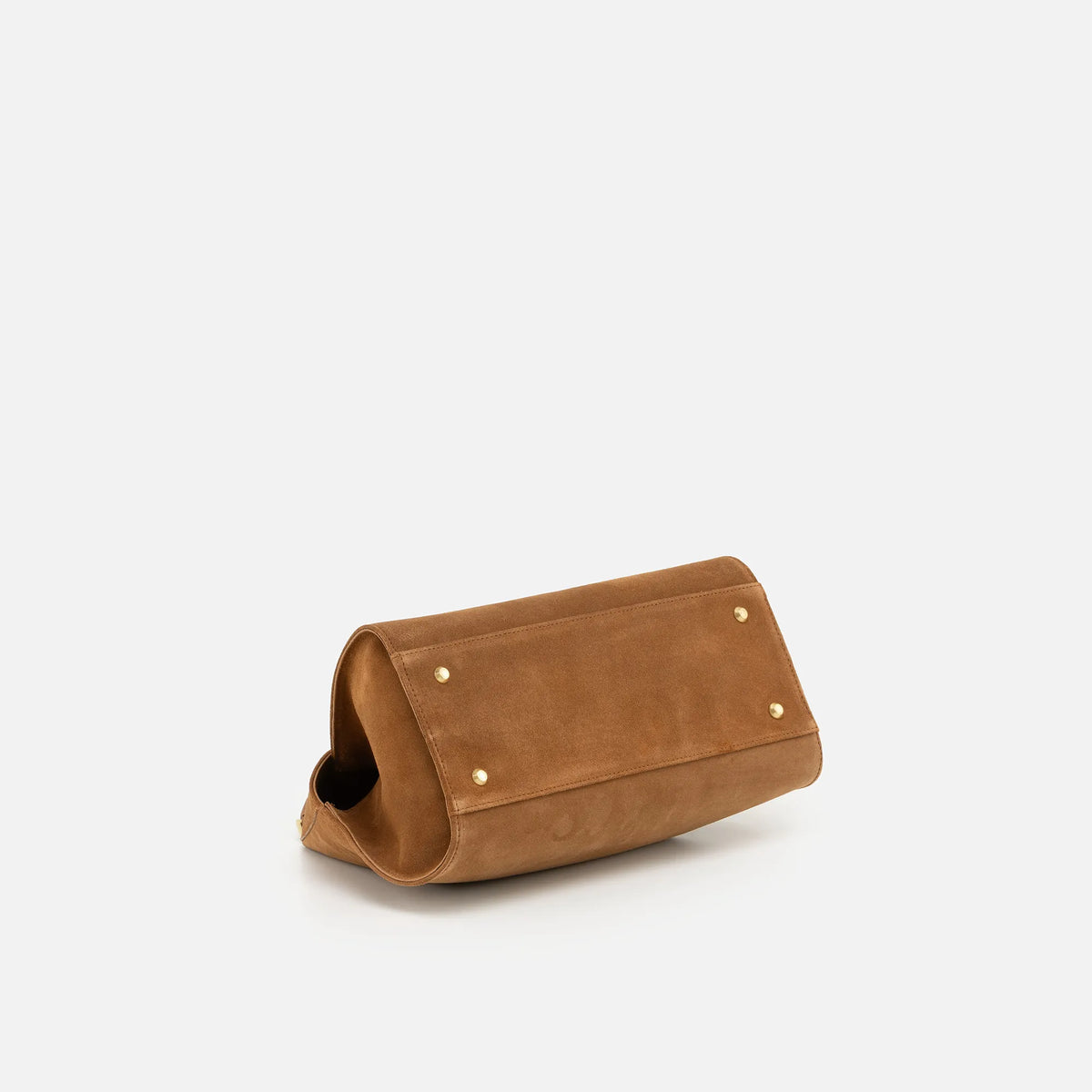 EMMA LARGE – Italian Suede Leather Handbag