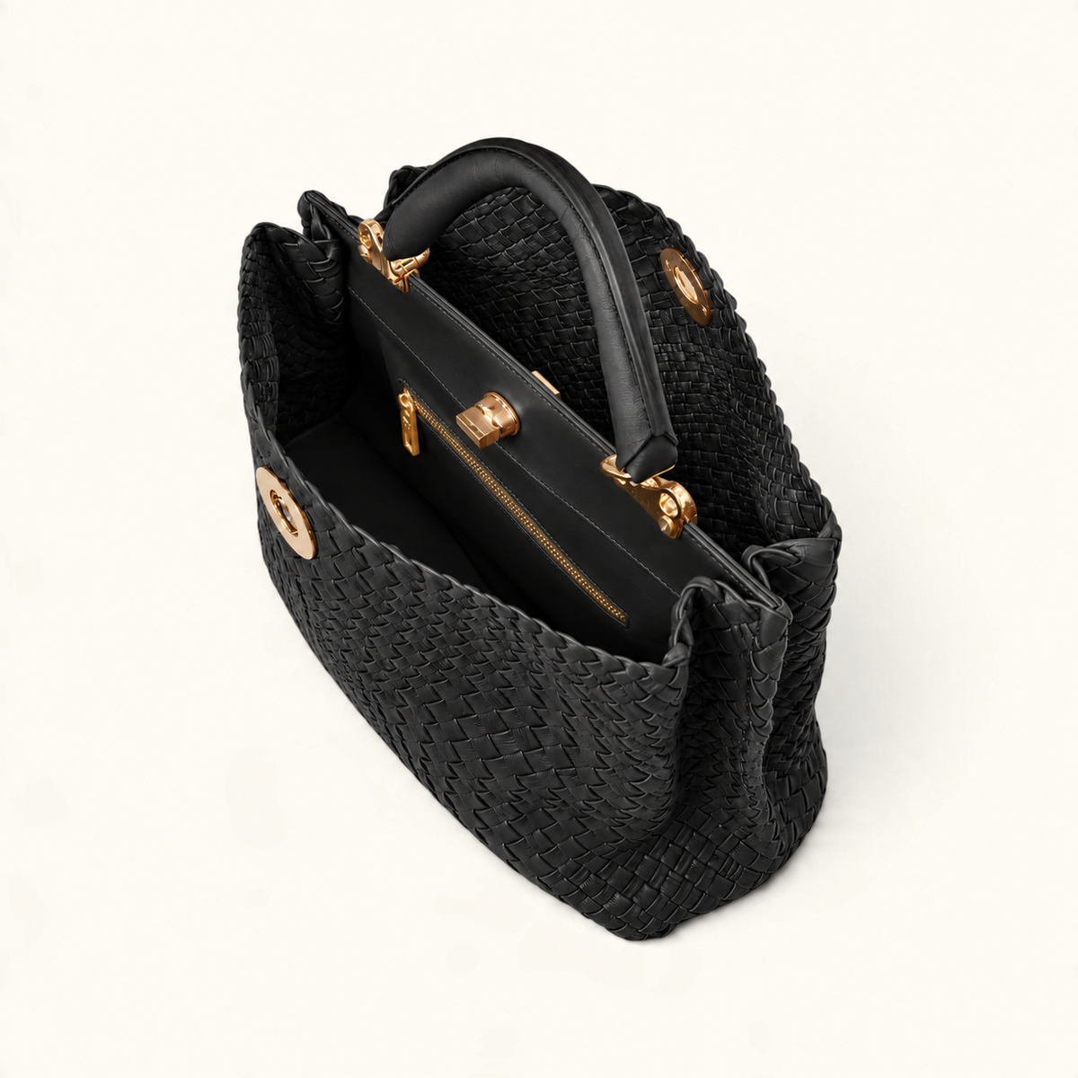 BENNY - Customizable Leather Woven Bag - Pre-Order Now!