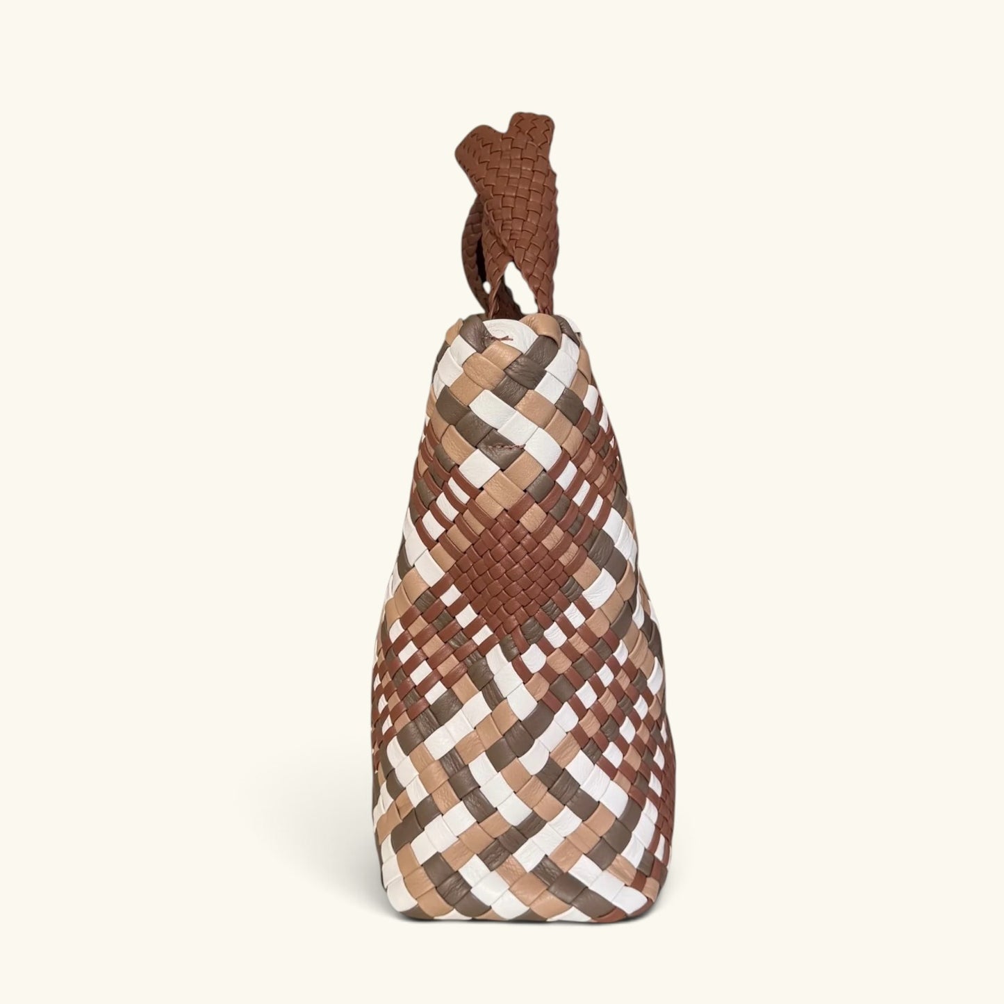 SARA MAXI - Customizable Woven Leather Tote Bag - Pre-Order Now!