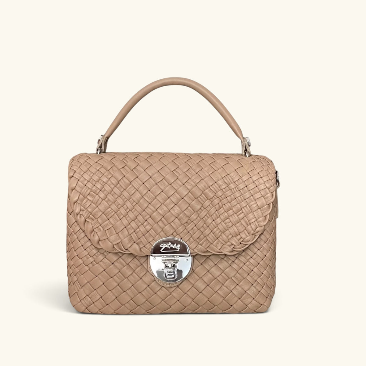 LUCY - Customizable Woven leather handbag - Pre-Order Now!