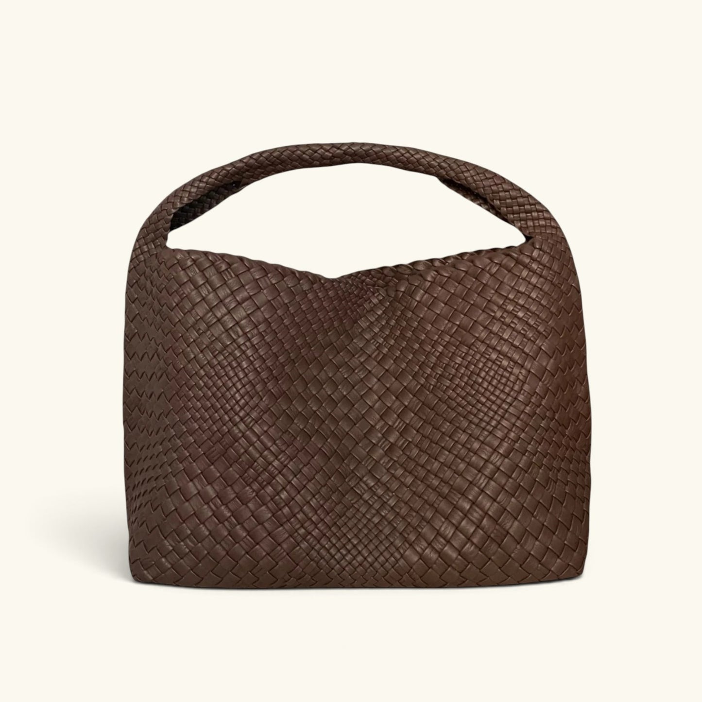 ROSA MAXI - Customizable Handwoven Leather Hobo Bag - Pre-Order Now!