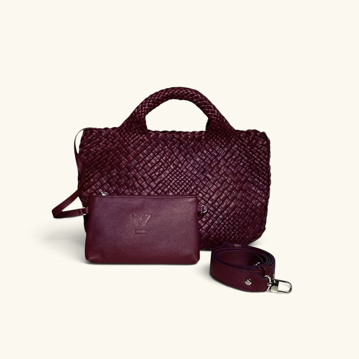 VALERY - Customizable Woven leather handbag - Pre-Order Now!