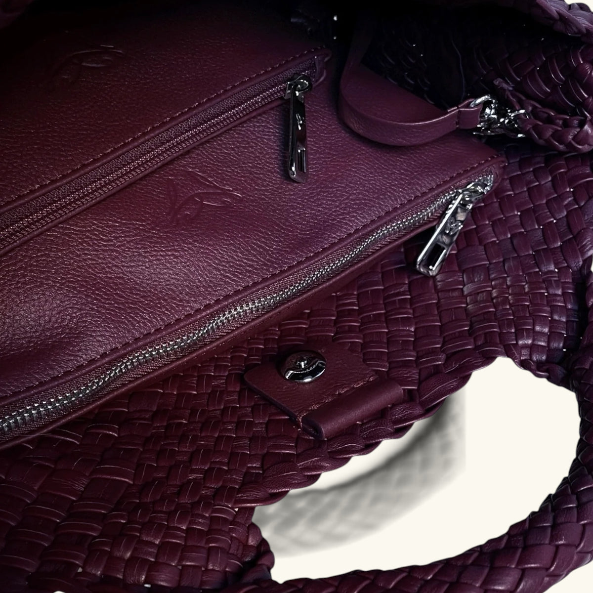 VALERY - Customizable Woven leather handbag - Pre-Order Now!