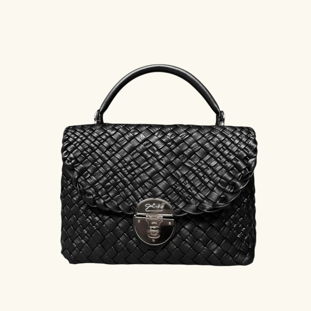 LUCY - Customizable Woven leather handbag - Pre-Order Now!