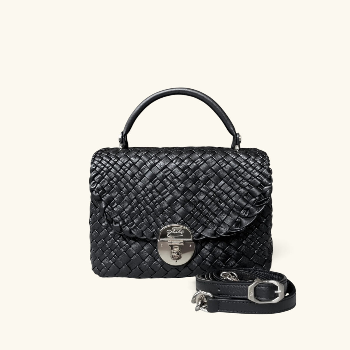 LUCY - Customizable Woven leather handbag - Pre-Order Now!