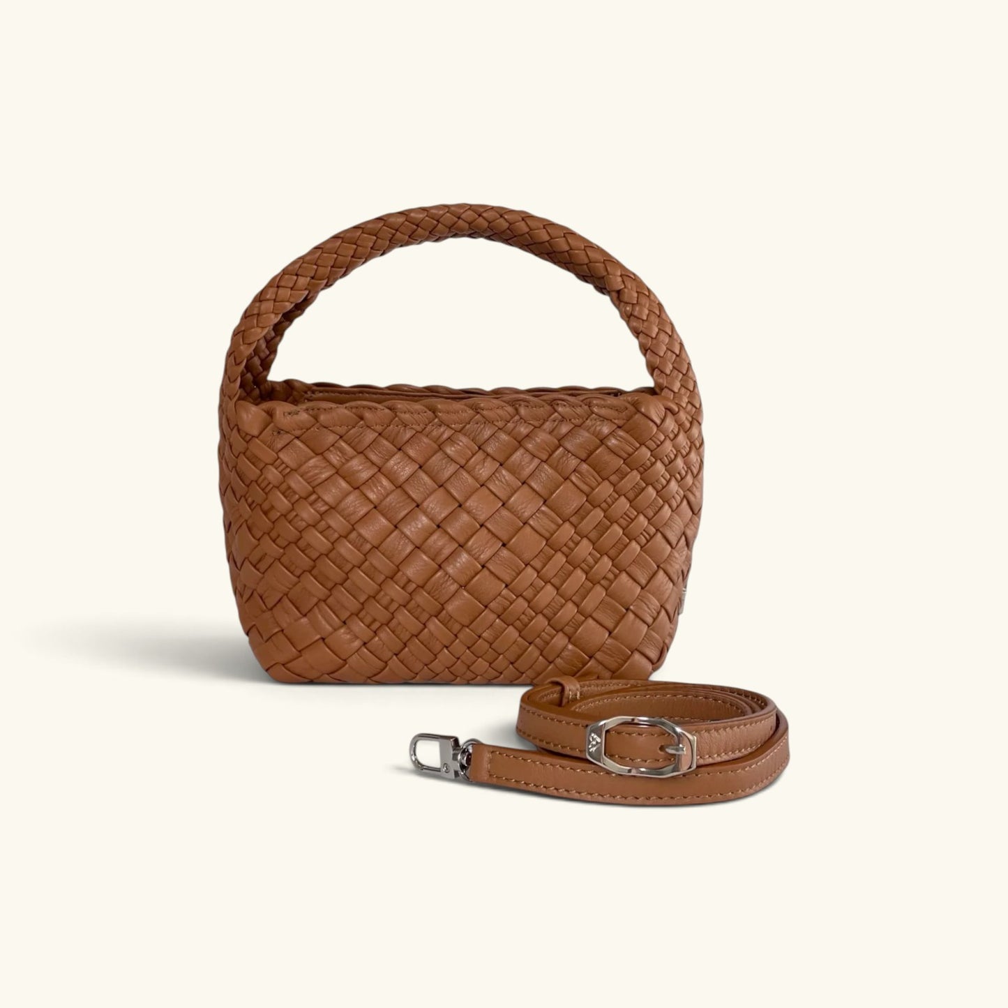 ROSA MINI - Customizable Woven Leather Bag - Pre-Order Now!