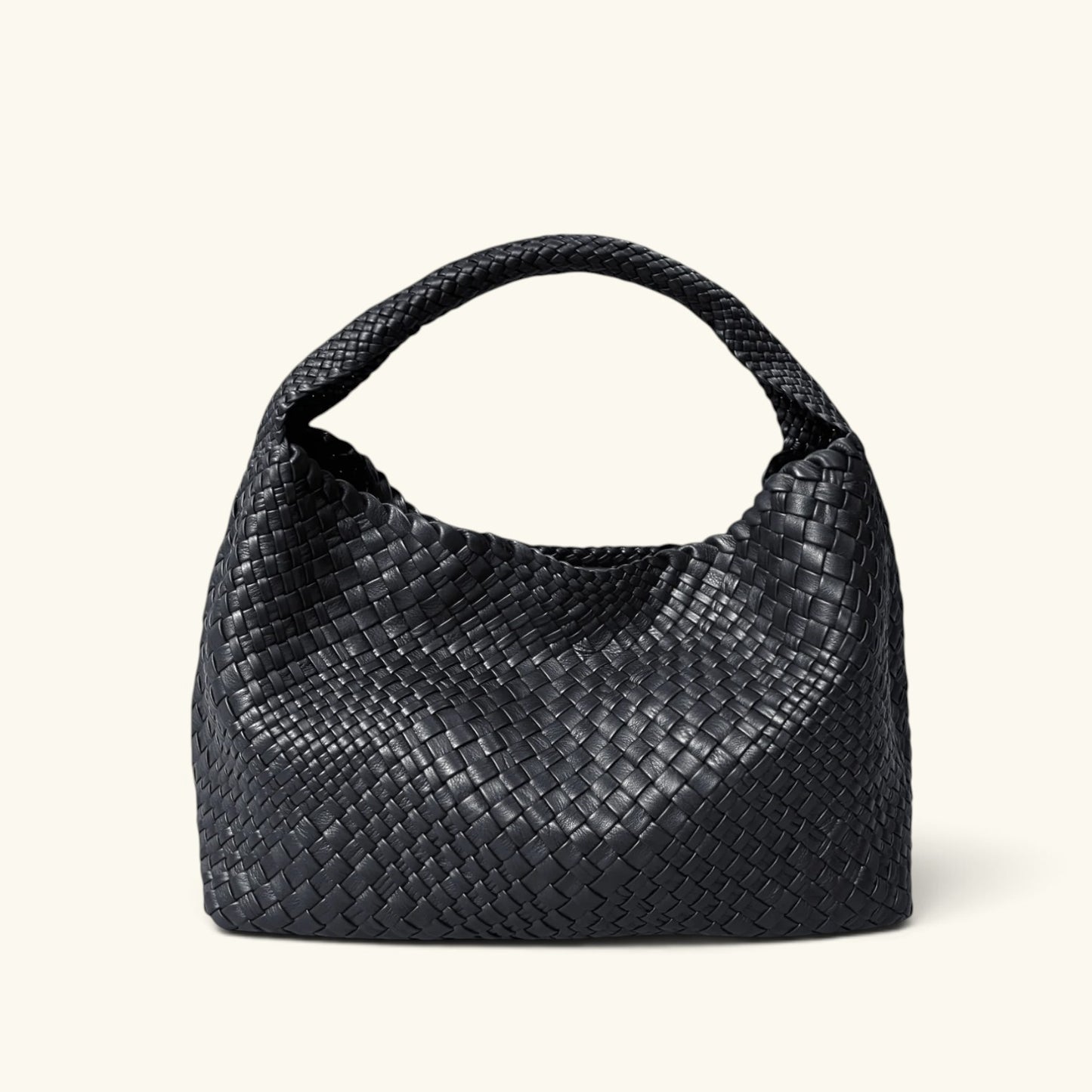 ROSA MAXI - Customizable Handwoven Leather Hobo Bag - Pre-Order Now!