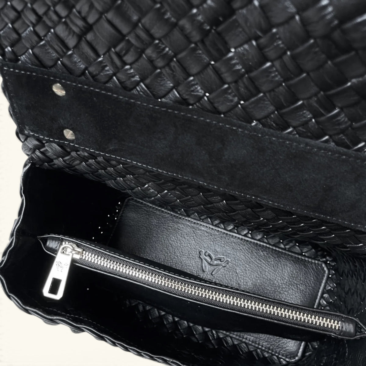 LUCY - Customizable Woven leather handbag - Pre-Order Now!