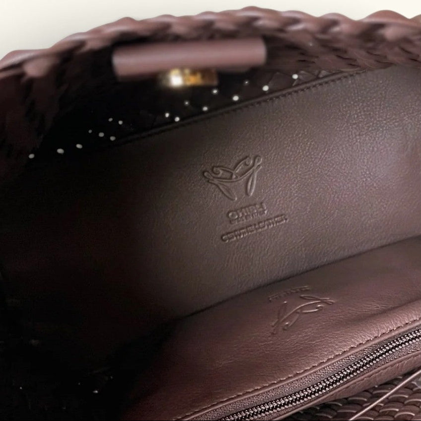 ROSA MEDIUM - Customizable Woven Leather Handbag - Pre-Order Now!