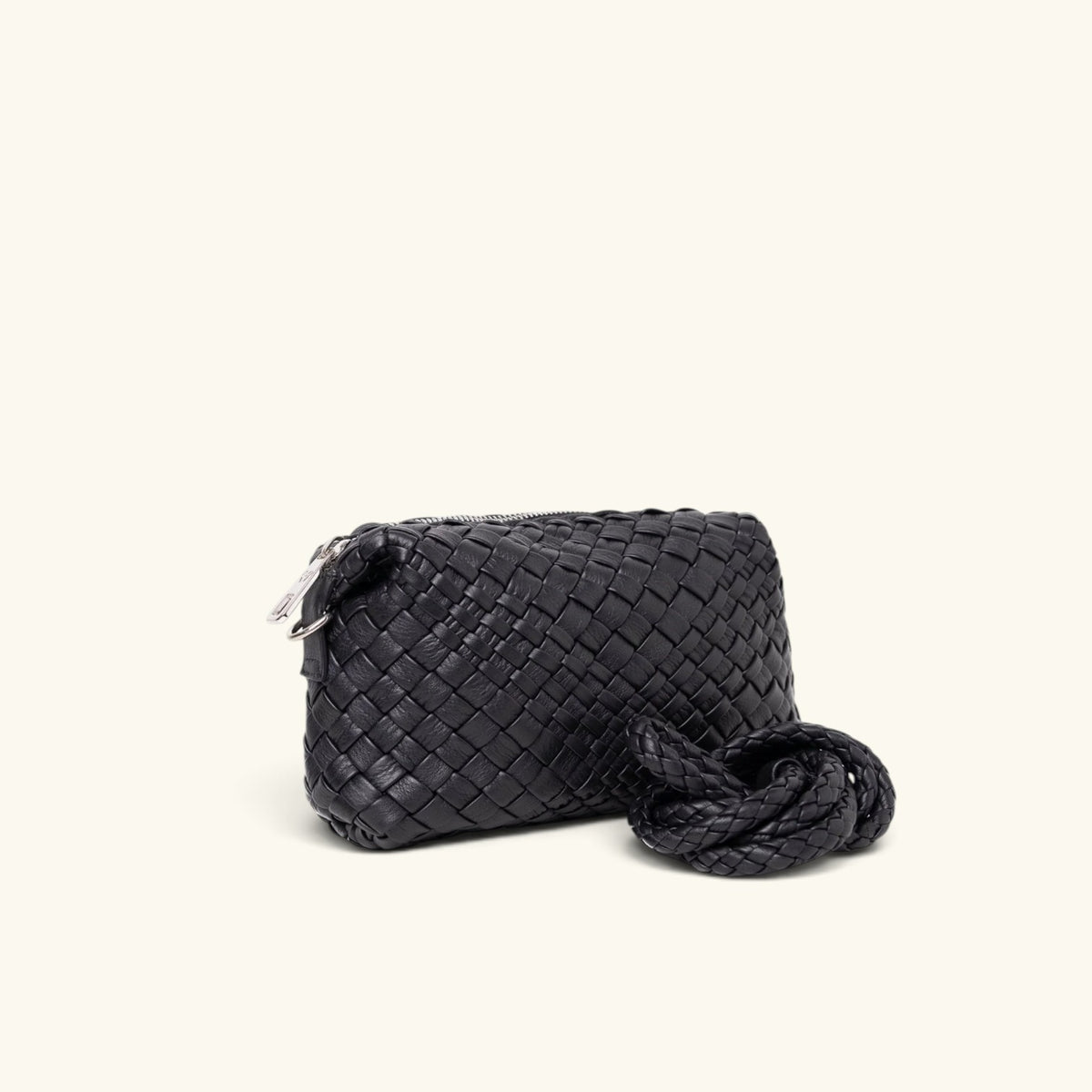 ADINA - Customizable Woven Leather Camera Bag - Pre-order Now!