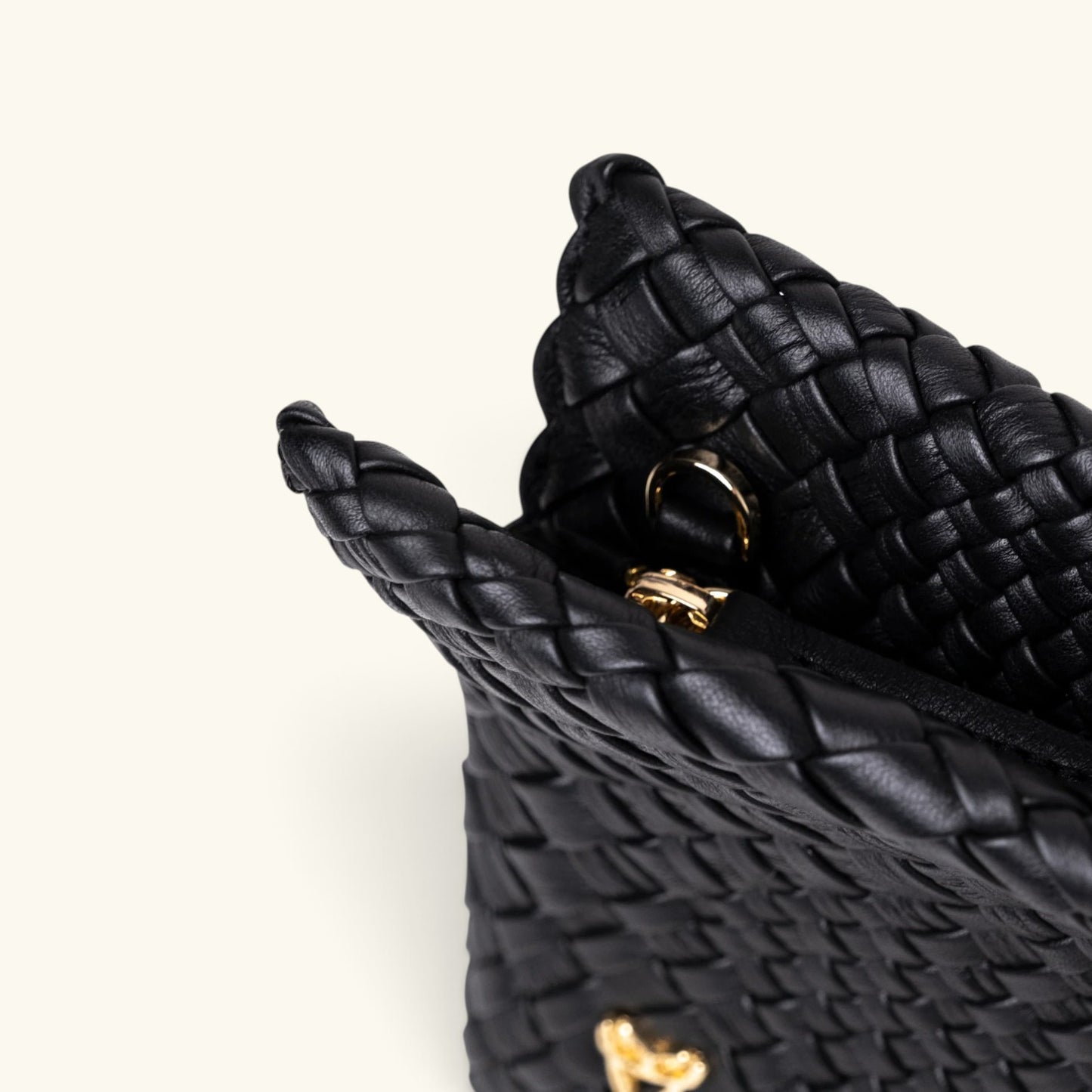 JESSY - Customizable Woven Leather Clutch- Pre -Order Now!