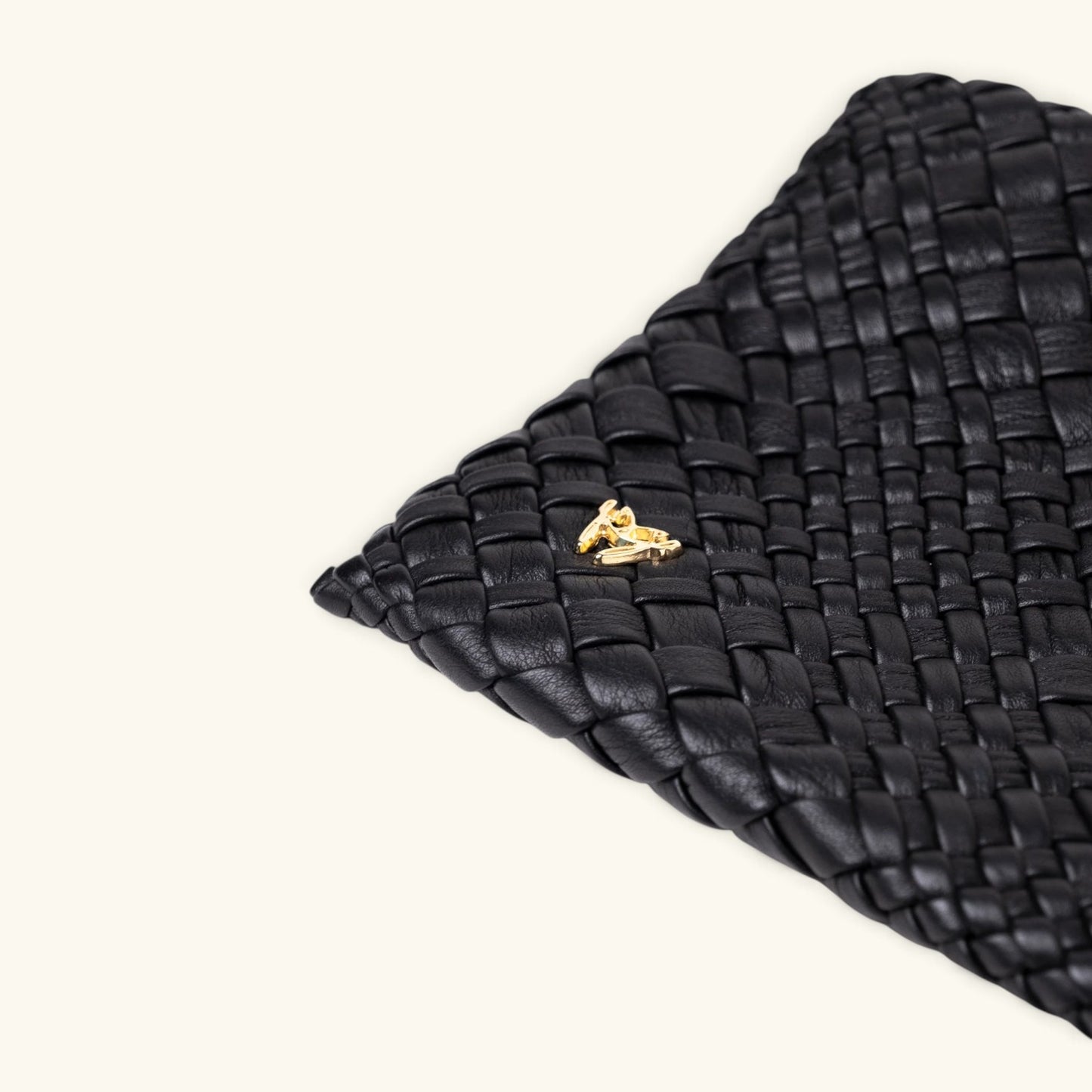 JESSY - Customizable Woven Leather Clutch- Pre -Order Now!