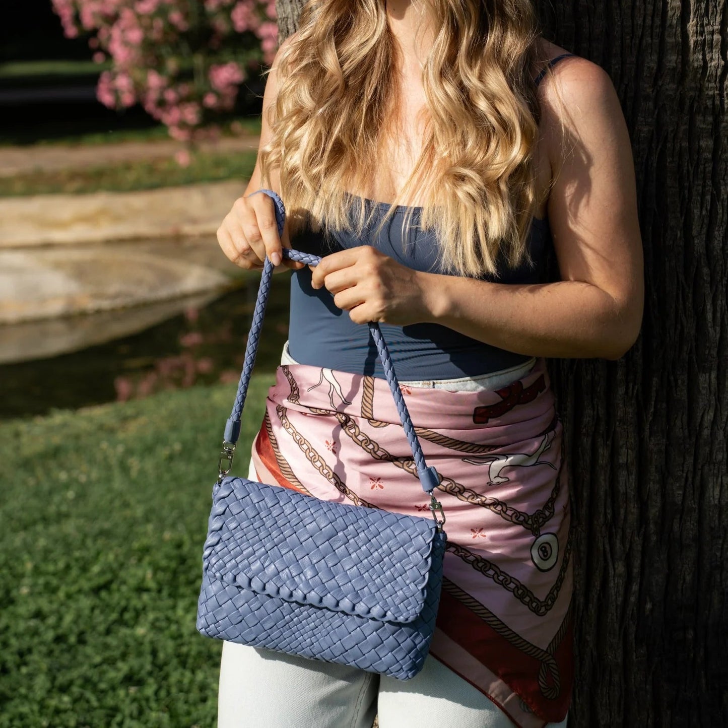 MARTA – Customizable Woven Leather Crossbody Bag - Pre-Order Now!