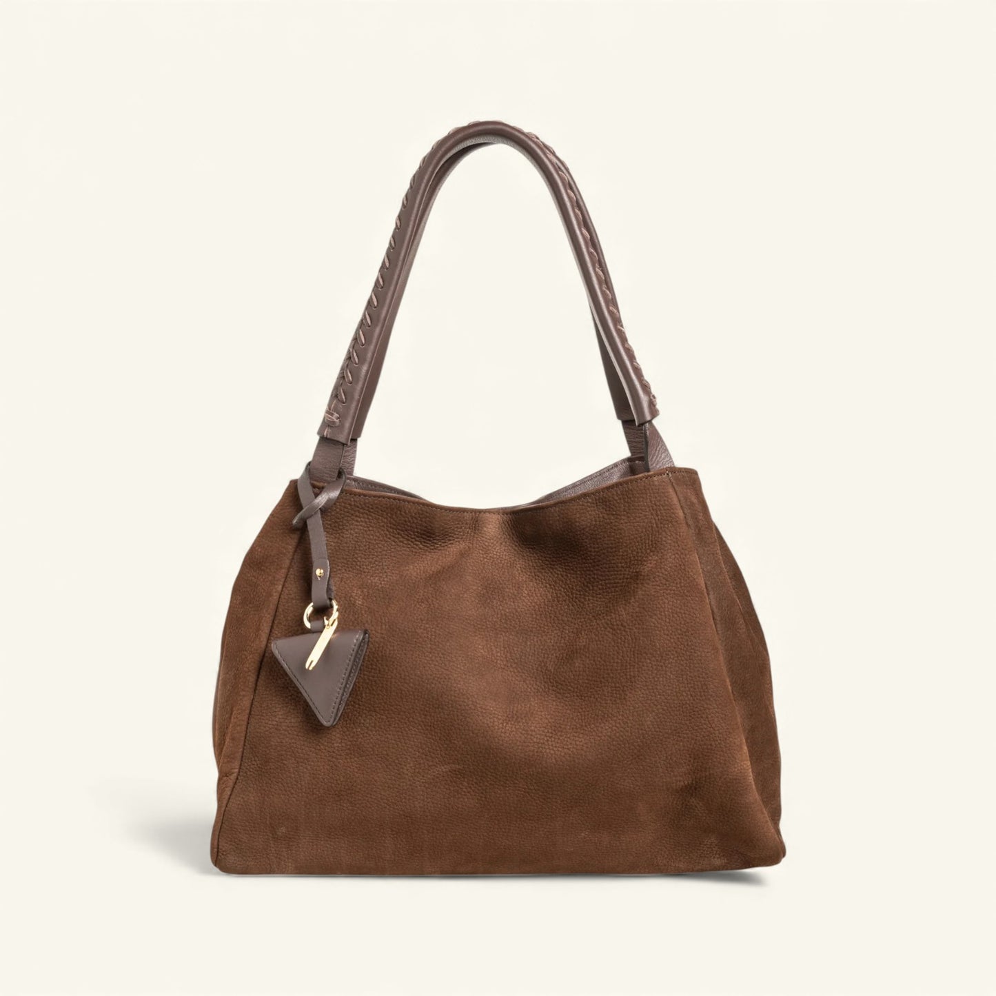 "09" PLAIN Nabuck Leather Tote Bag