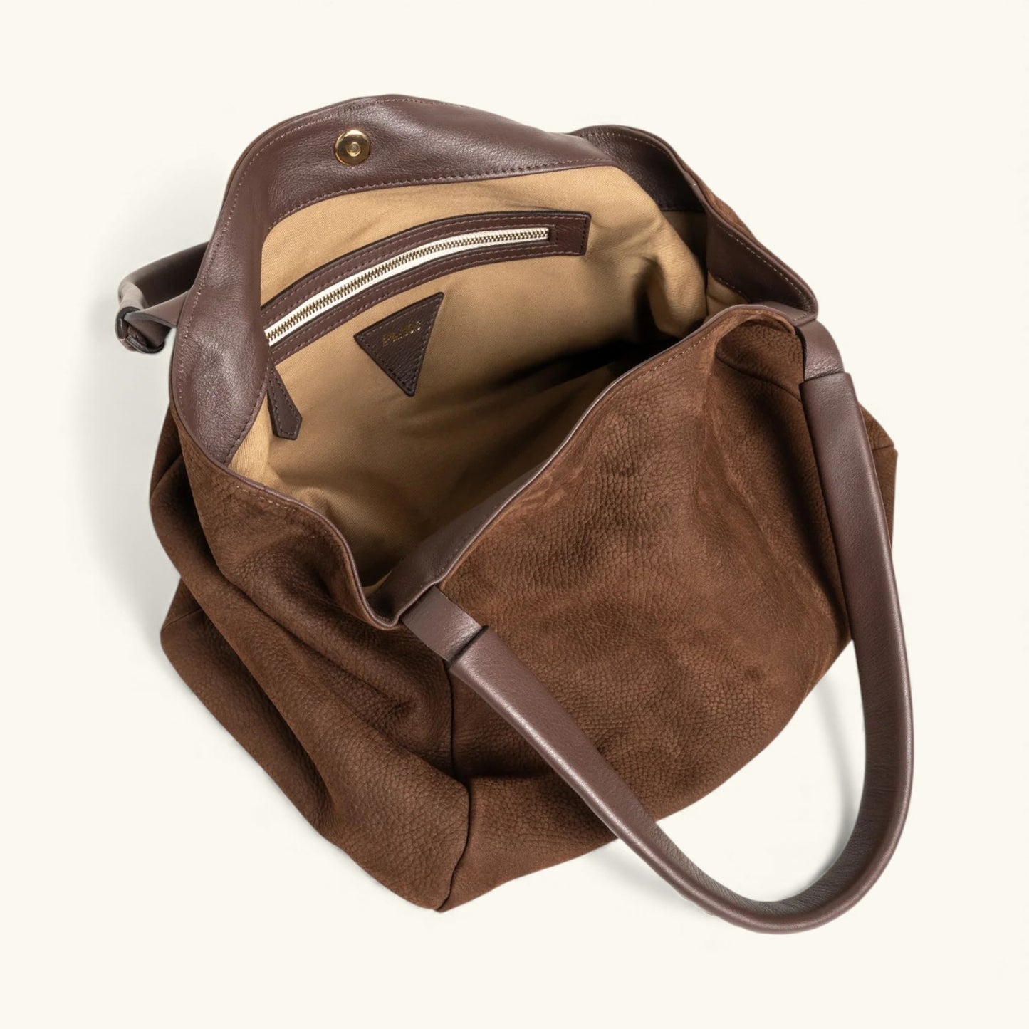 "09" PLAIN Nabuck Leather Tote Bag