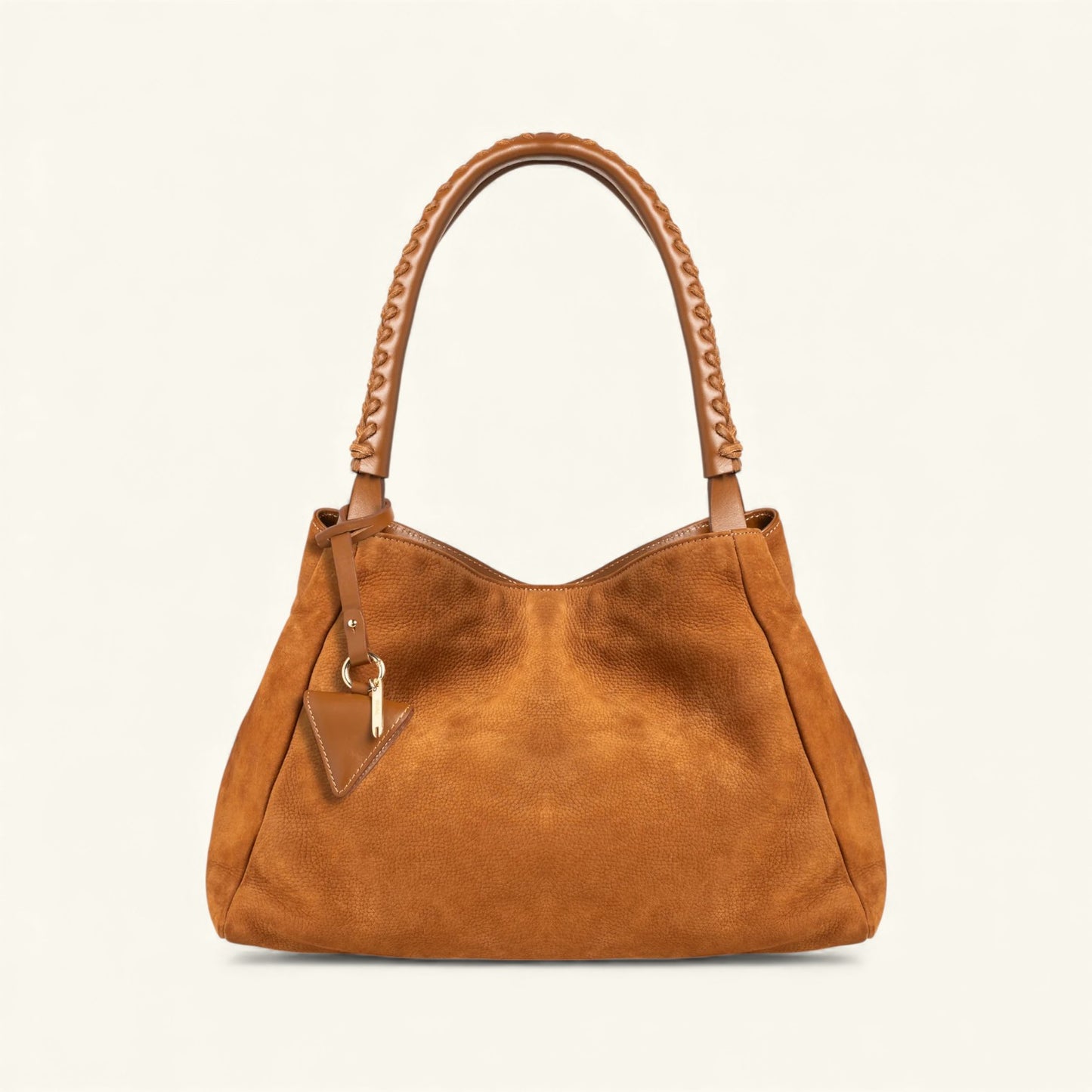 "09" PLAIN Nabuck Leather Tote Bag