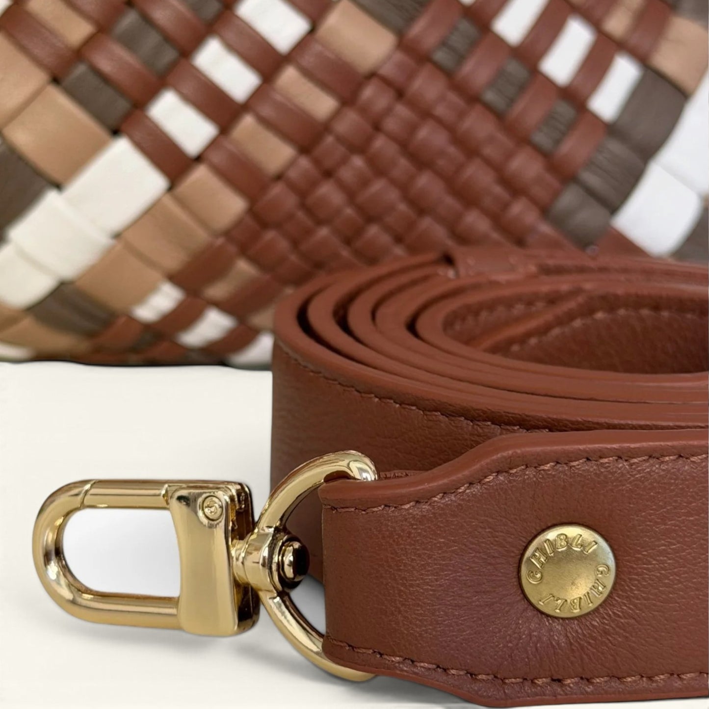 SARA MAXI - Customizable Woven Leather Tote Bag - Pre-Order Now!