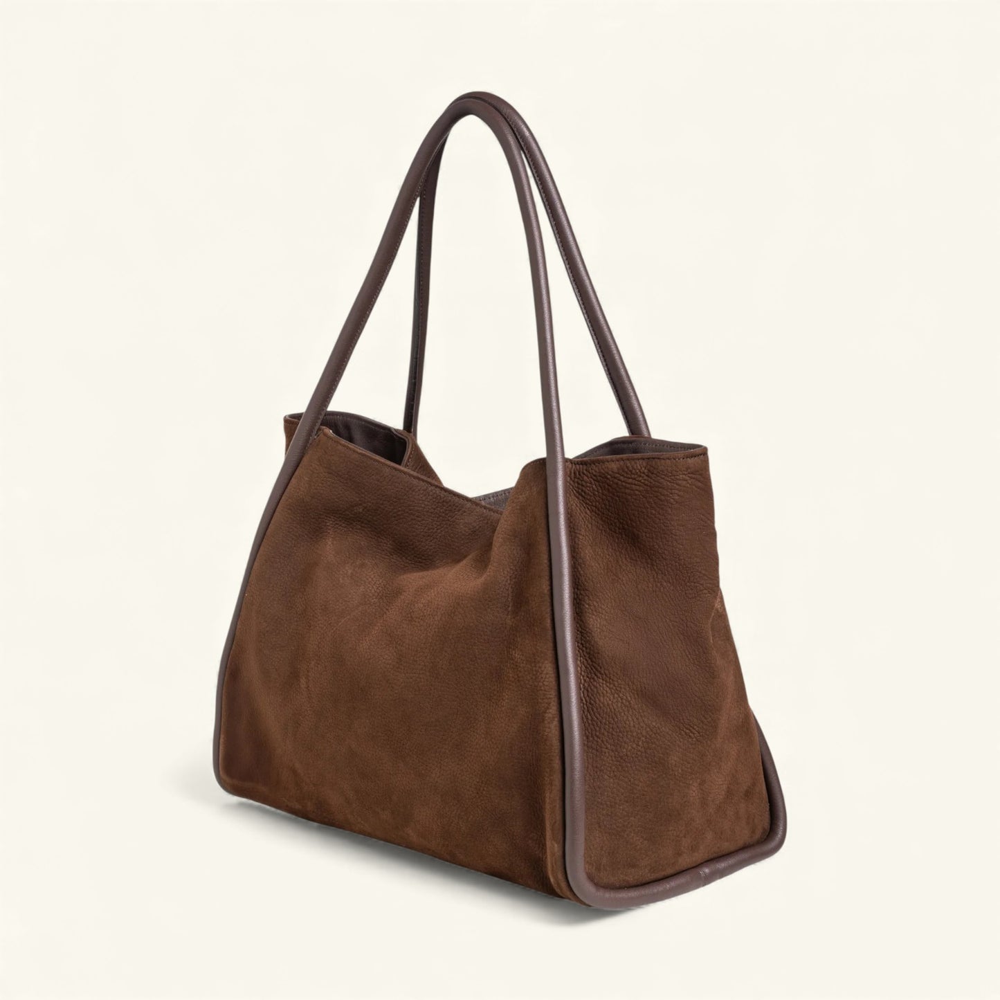 "09" TUBOLAR & PLAIN Nabuck Leather Tote Bag