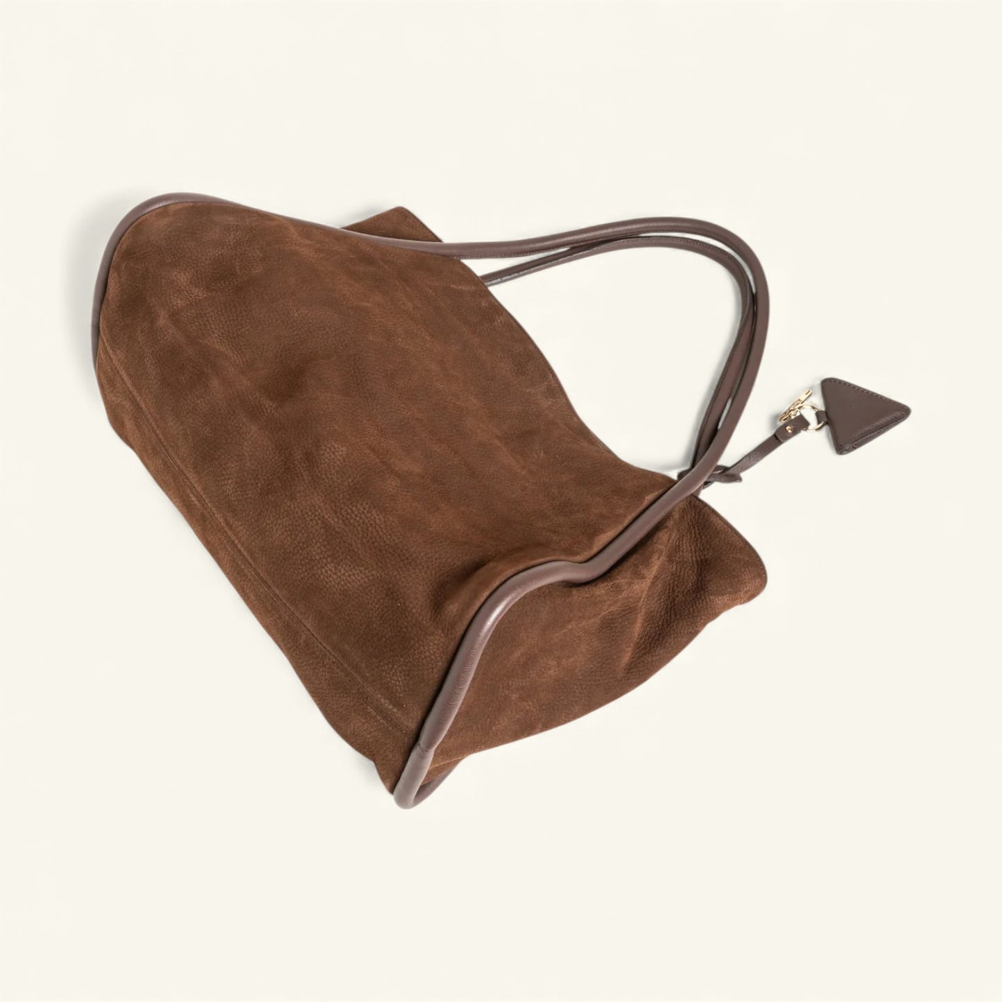 "09" TUBOLAR & PLAIN Nabuck Leather Tote Bag