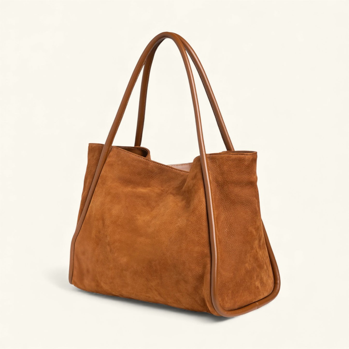 "09" TUBOLAR & PLAIN Nabuck Leather Tote Bag
