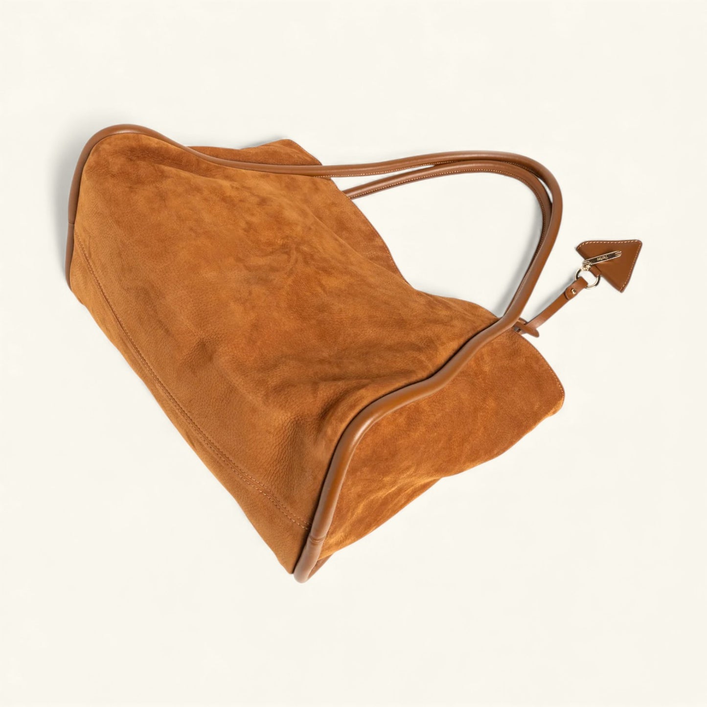 "09" TUBOLAR & PLAIN Nabuck Leather Tote Bag