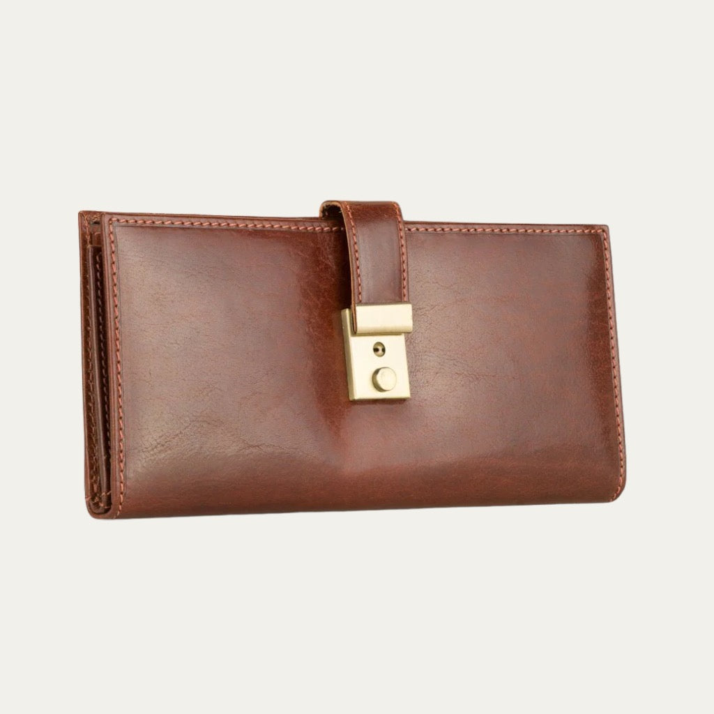 LENA - Vachetta Leather Wallet