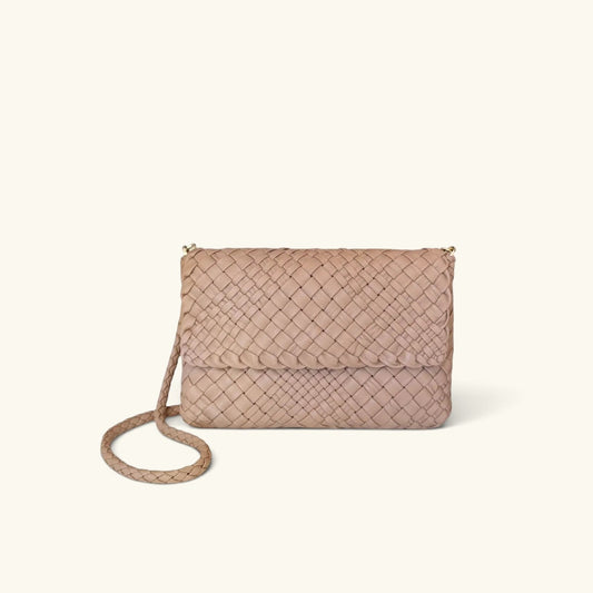 MARTA – Customizable Woven Leather Crossbody Bag - Pre-Order Now!