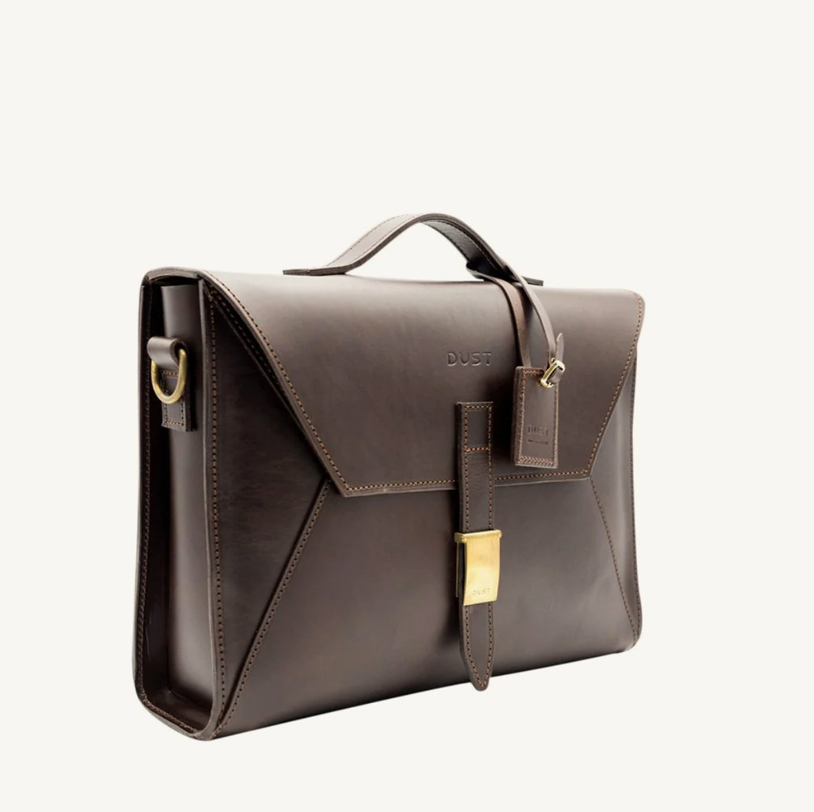  Italian leather goods, handmade Italian briefcase for men.