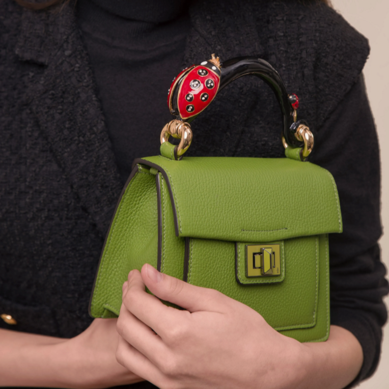 Coccinella is a rare handmade bag from Italy. At Via Napolis we showcase only Italian luxury handbags.